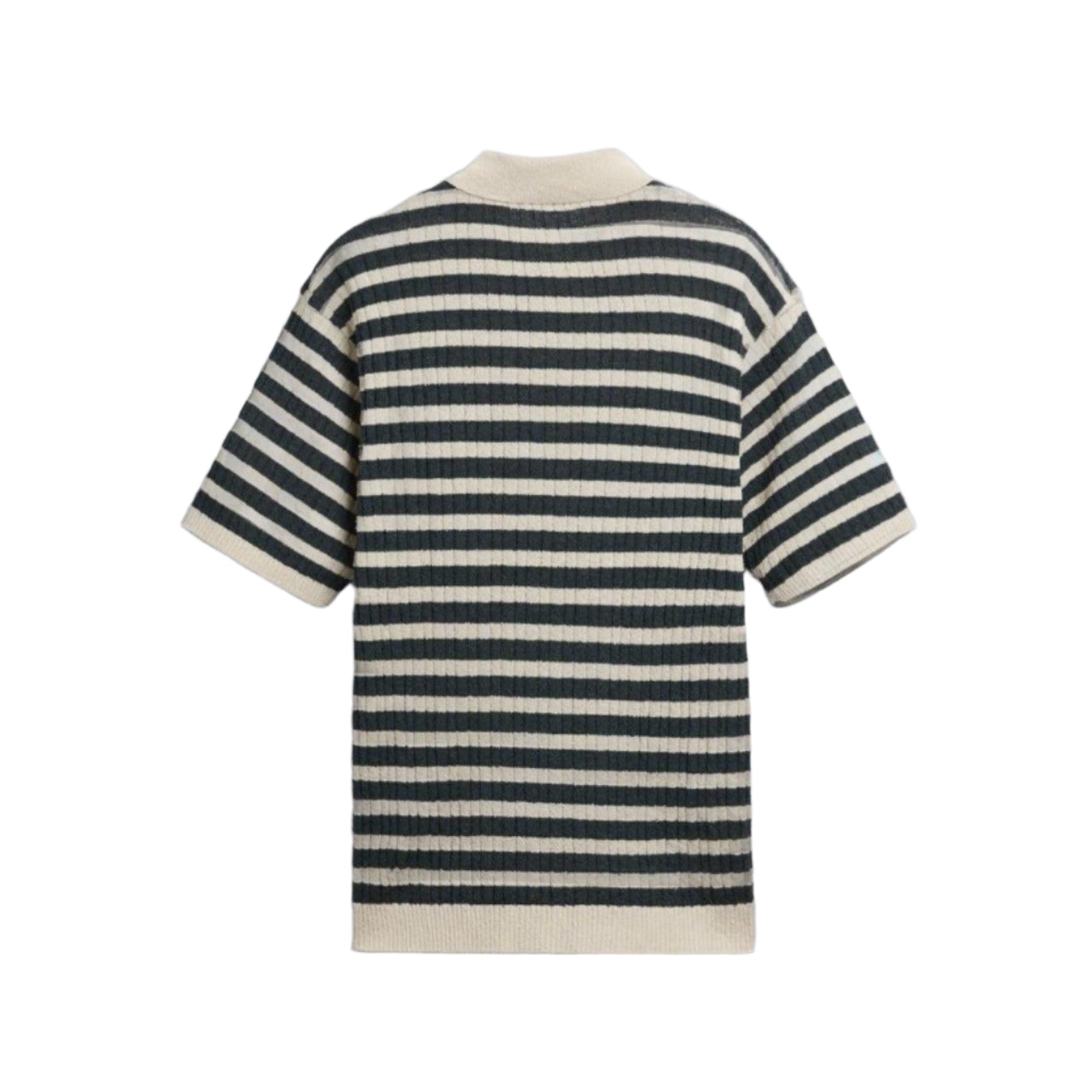 TheighT 针织条纹 Polo 衫