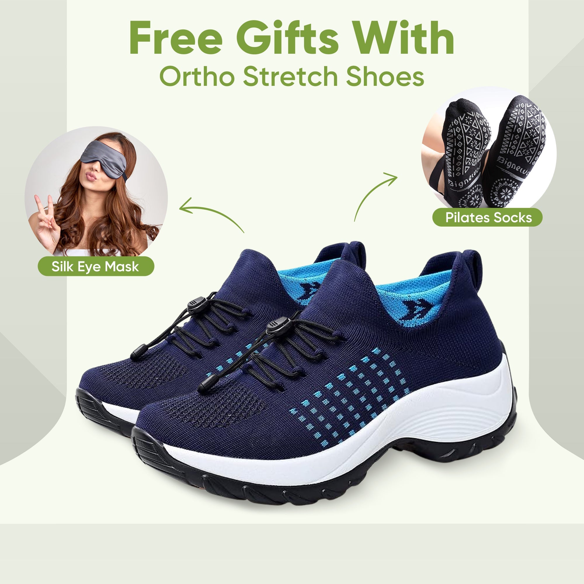 Stretch Comfort Shoes for Women - Comfort & Relief From All Day Walking - Buy 1 Get 1 Free