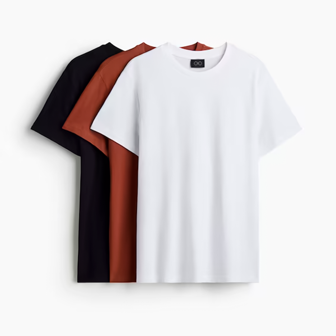 3-pack Regular Fit T-shirts