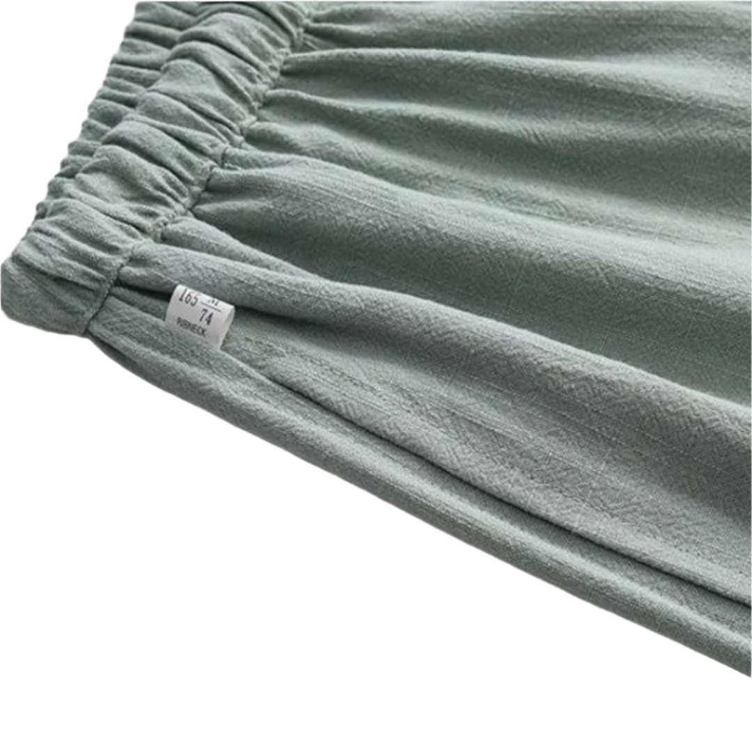 Fez - Linen Pantalon (Oversized Fit)