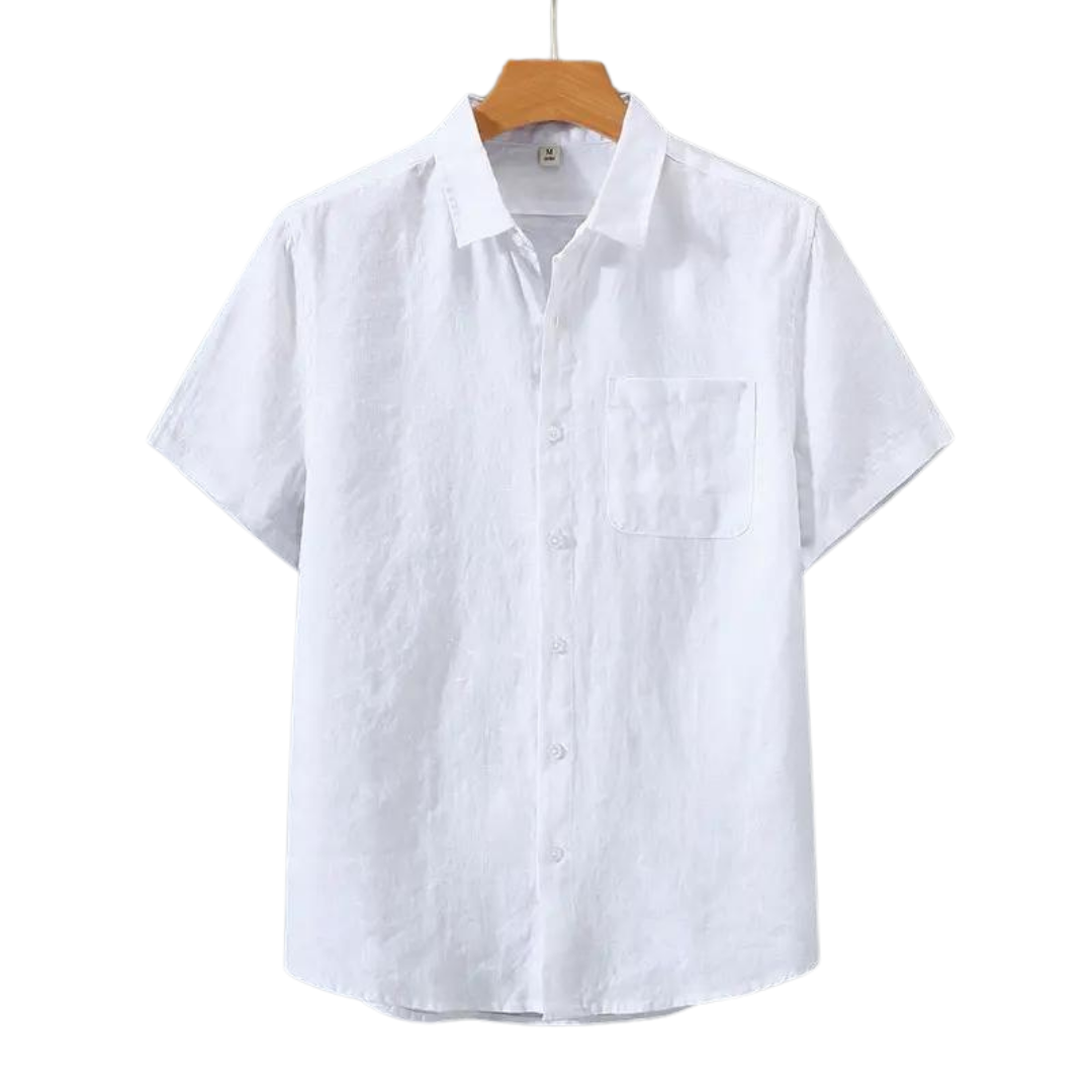 Cannes - TheighT Linen Shirt (Shortsleeve)