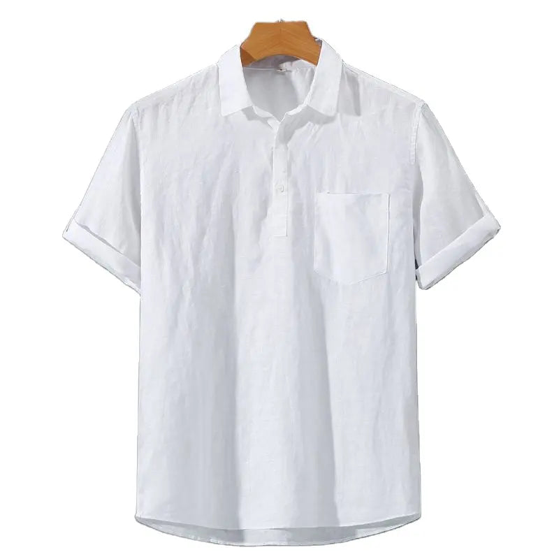 Fez - TheighT Linen Polo
