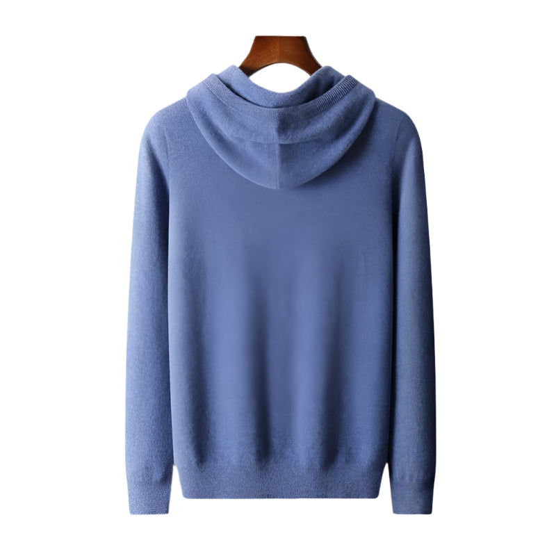 100% TheighT Cashmere Hooded Sweater