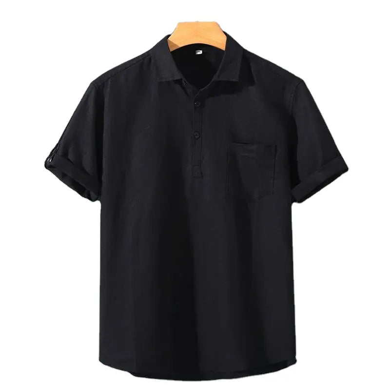 Fez - TheighT Linen Polo
