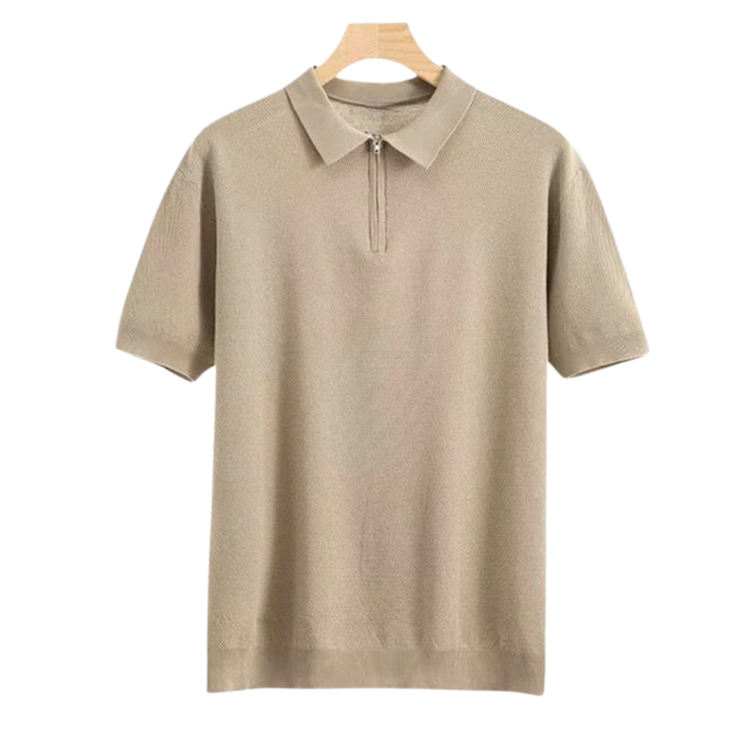 TheighT Ibiza 拉链 Polo 衫