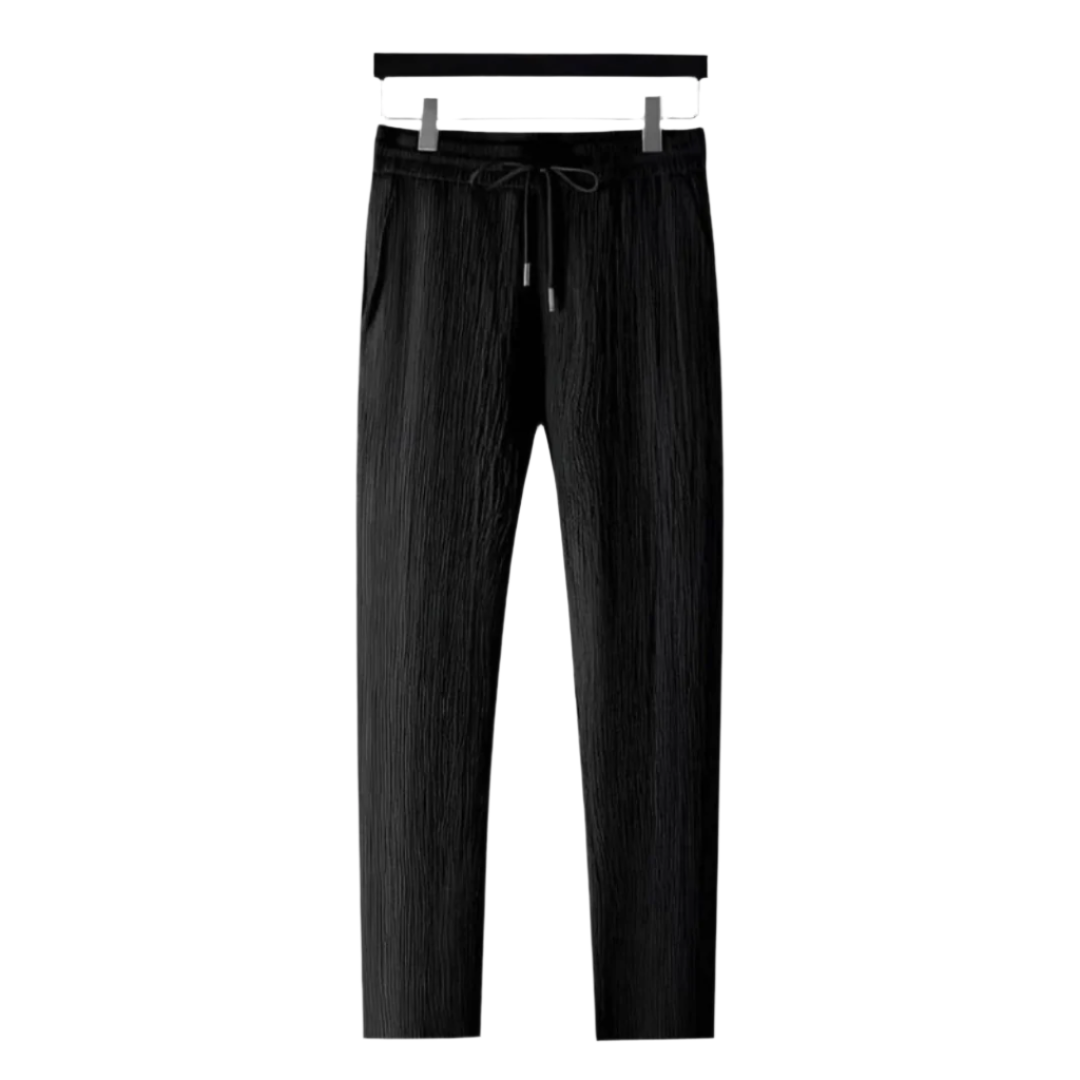 TheighT 棉质 Polo 衫和长裤套装