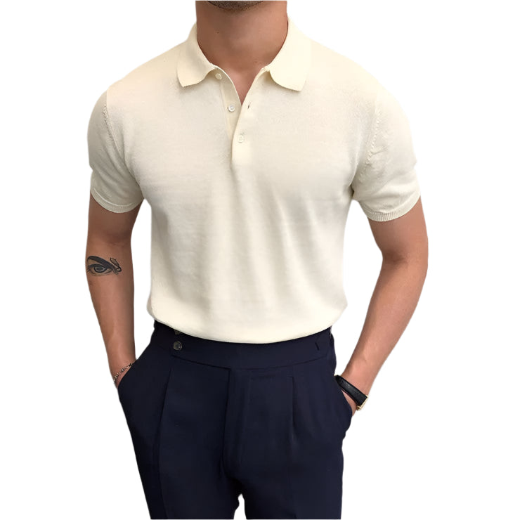 柔软针织 Polo 衫
