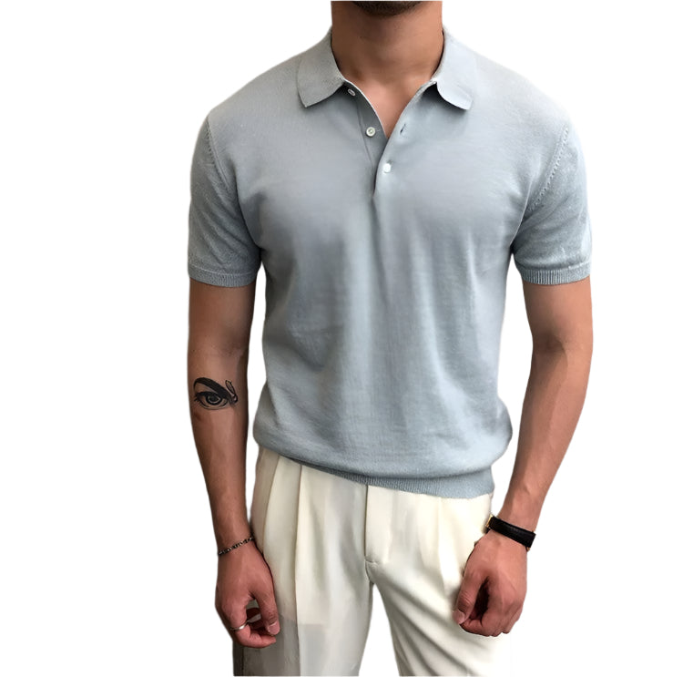 柔软针织 Polo 衫