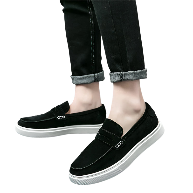 Owen Carter 皮革乐福鞋