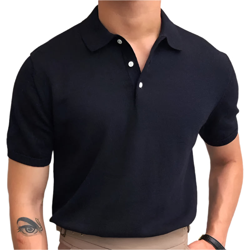 柔软针织 Polo 衫