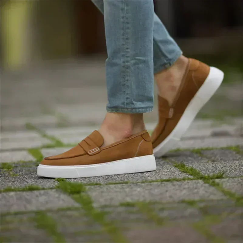 Owen Carter 皮革乐福鞋