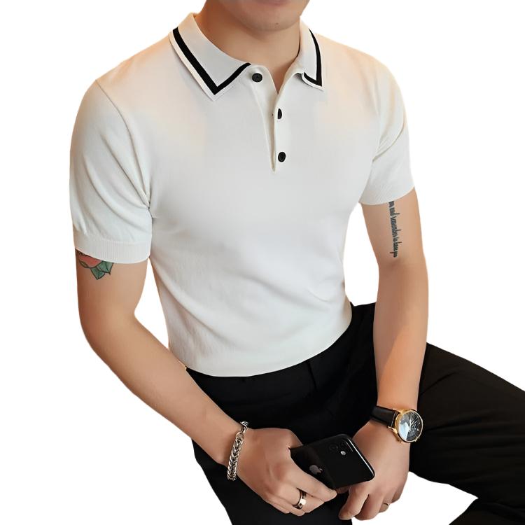 复古马球衫