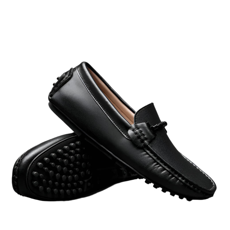Giovanni Leather Moccasins
