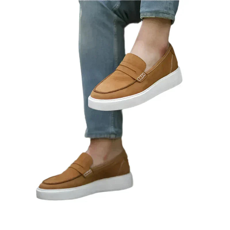 Owen Carter 皮革乐福鞋