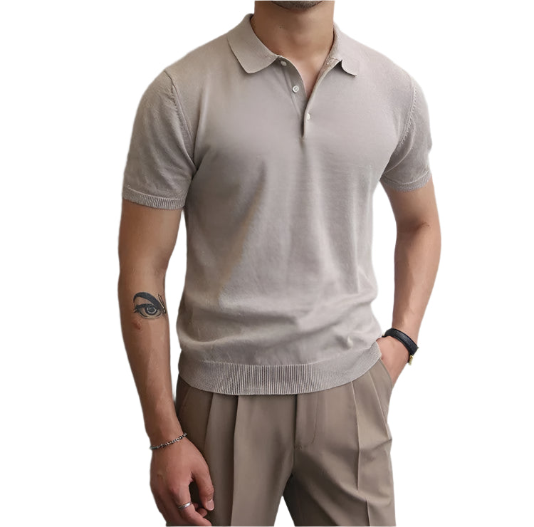 柔软针织 Polo 衫