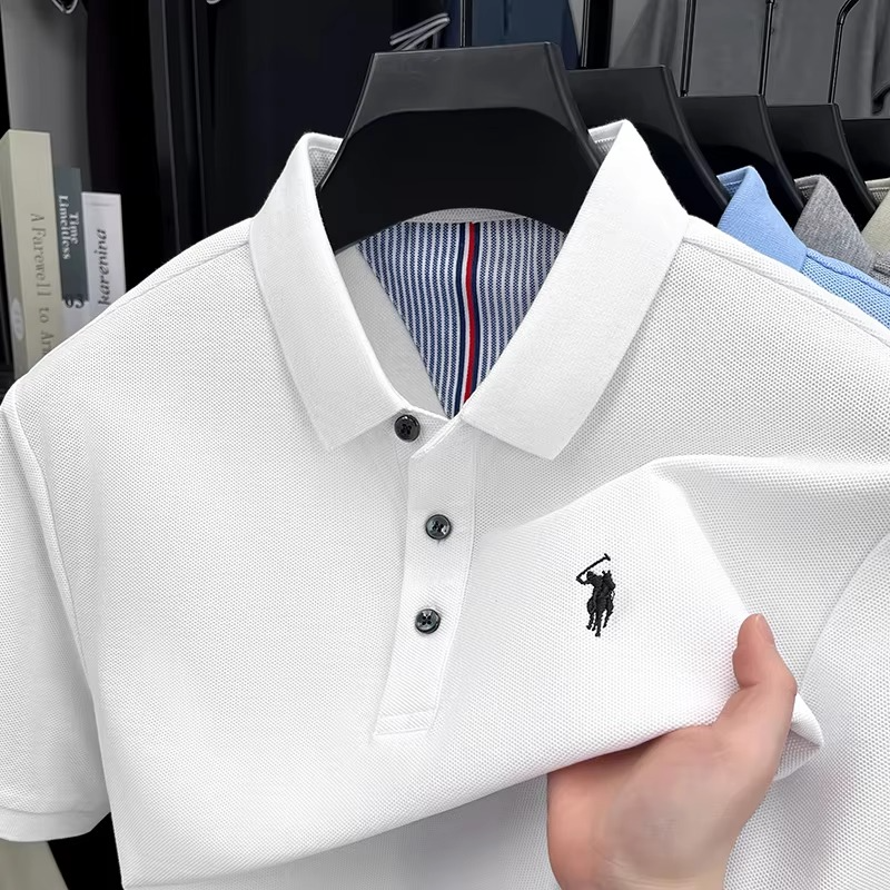 TheighT – Premium Cotton Men's Polo Shirt