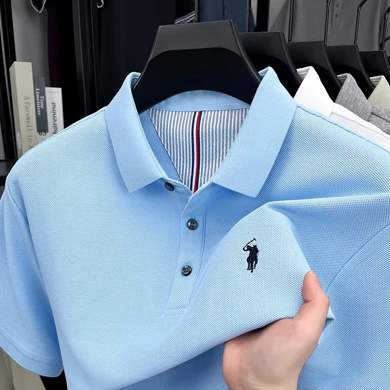 TheighT – Premium Cotton Men's Polo Shirt