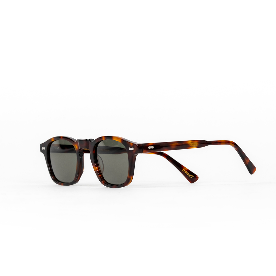 Times Tortoise Green - TheighT Sunglasses