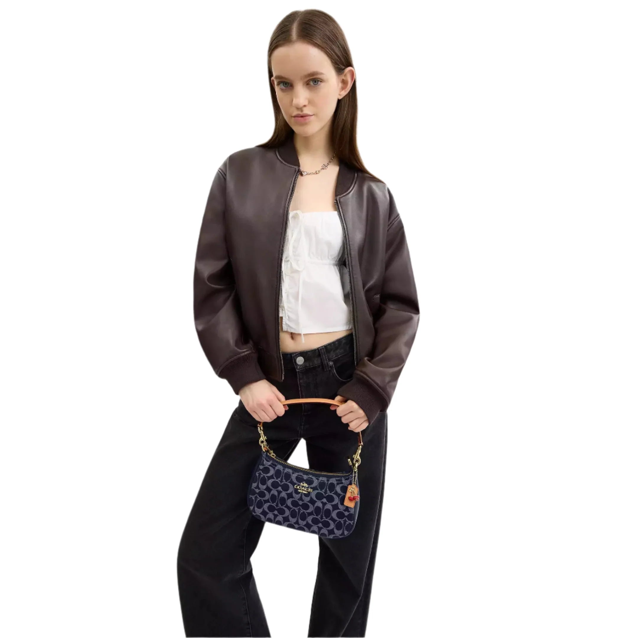 Teri Shoulder Bag In Signature Canvas