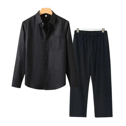 TheighT Linen Combo Longsleeve