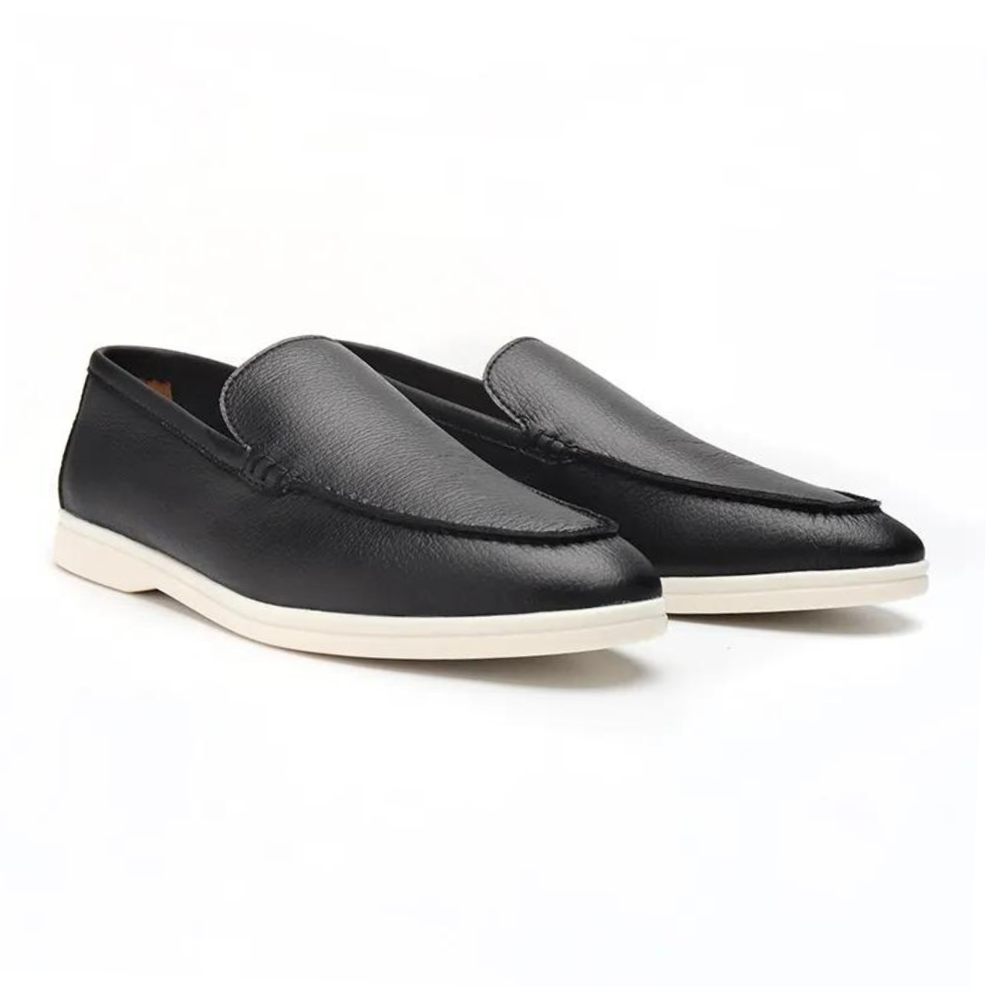 TheighT Cowhide Leather Loafers