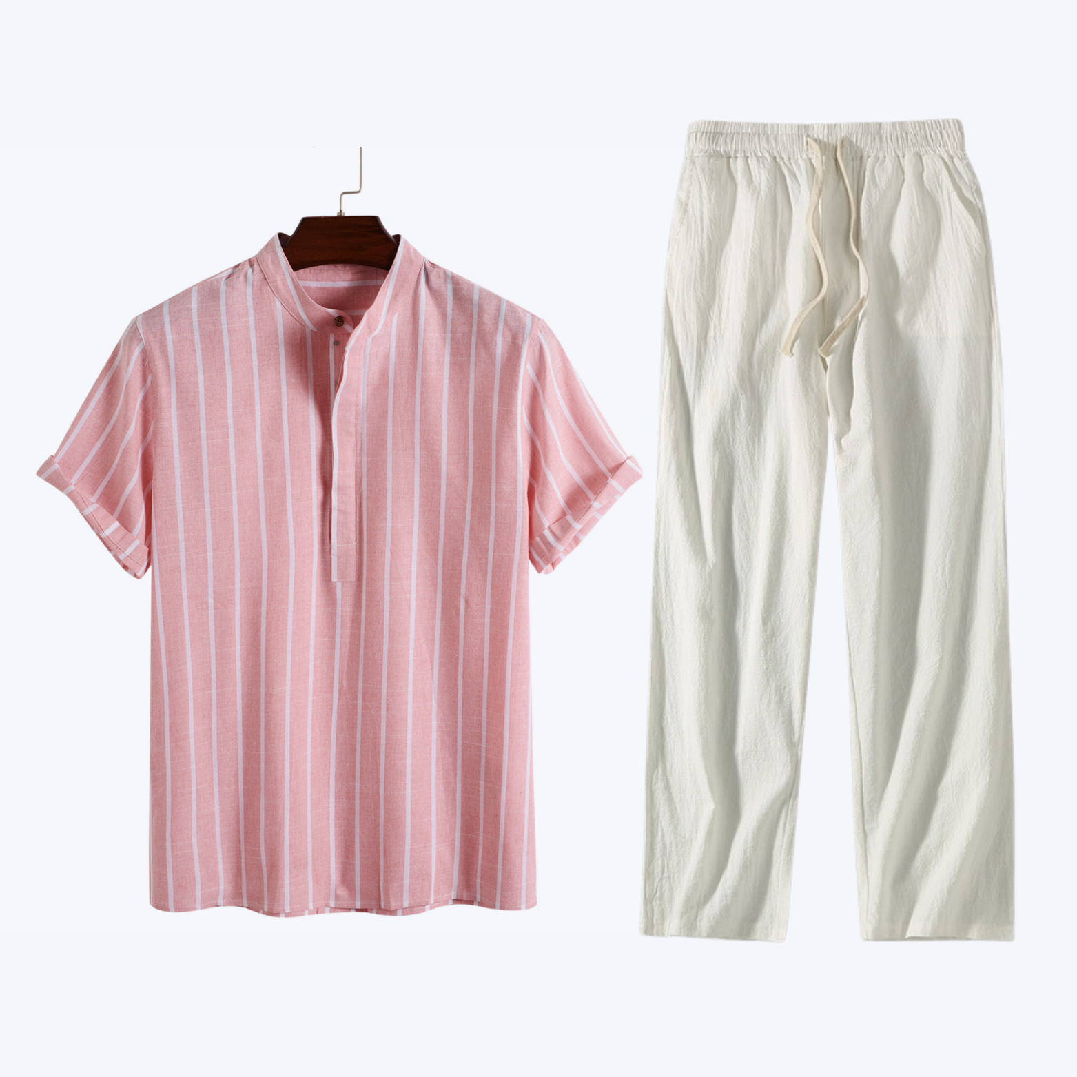 Bora Bora -TheighT Linen Outfit
