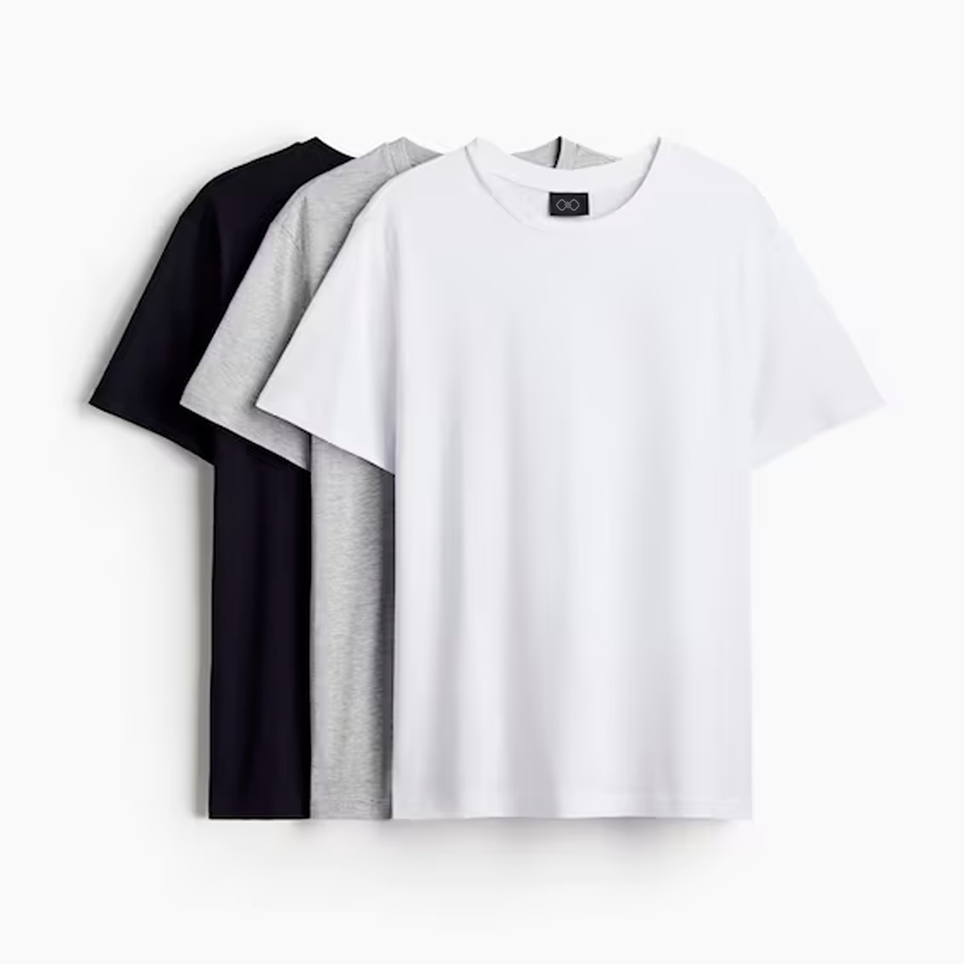 3-pack Regular Fit T-shirts