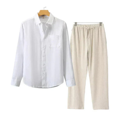 TheighT Linen Combo Longsleeve