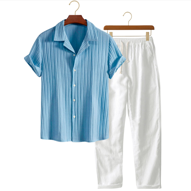 Palawan - TheighT Short-Sleeved Set