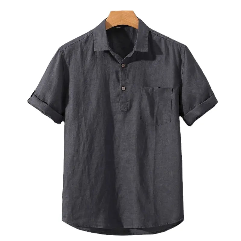 Fez  - TheighT Linen Polo