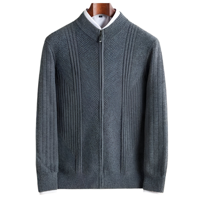 Hargreaves Signature Wool Cardigan