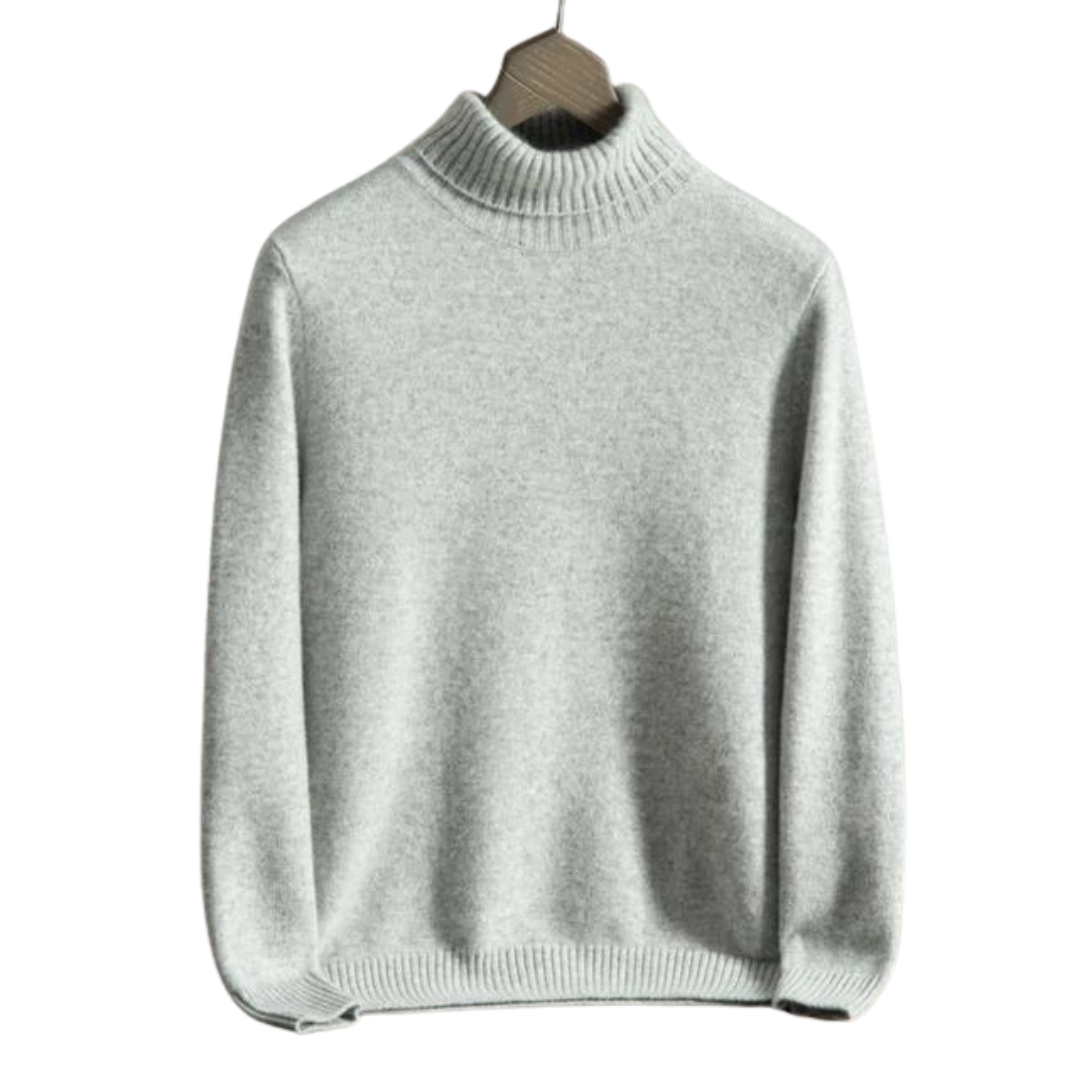 100% TheighT Cashmere Turt  Leneck