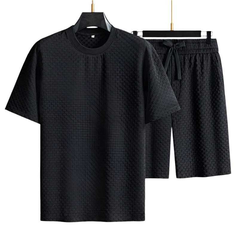 Premium Waffle-Knit Lounge Set