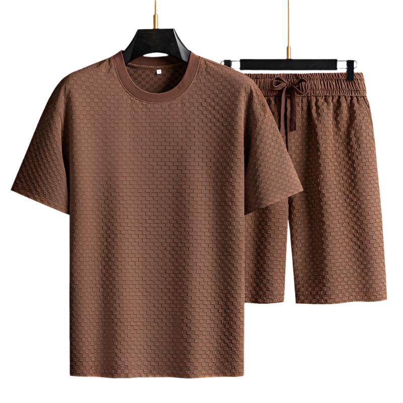 Premium Waffle-Knit Lounge Set