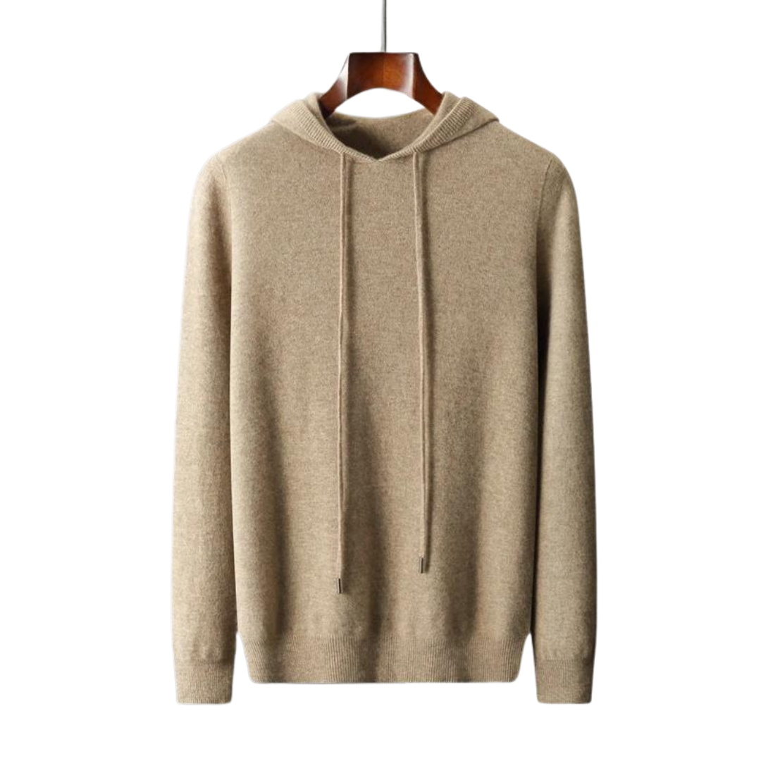100% TheighT Cashmere Hooded Sweater
