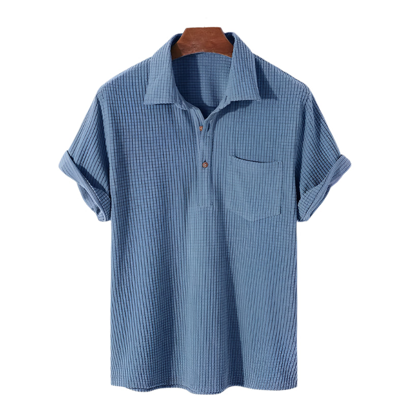 Capri - TheighT  Summer Mens Casual Shirt