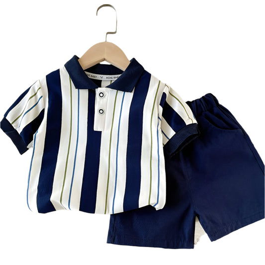 子供服 母親 子供服 子供用セット 男の子 Tシャツ ショートパンツ 夏 コットン 半袖 ファッション スーツ2点セット キッズ