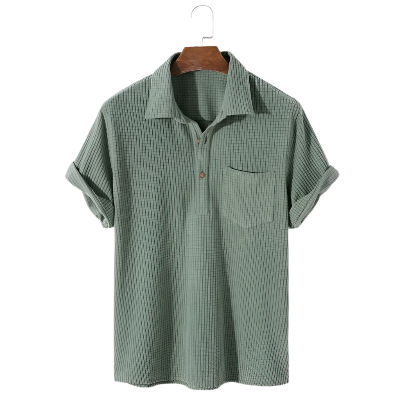 Capri - TheighT  Summer Mens Casual Shirt