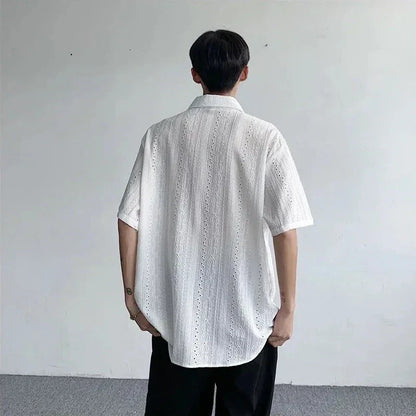 大阪 半袖リネンシャツ