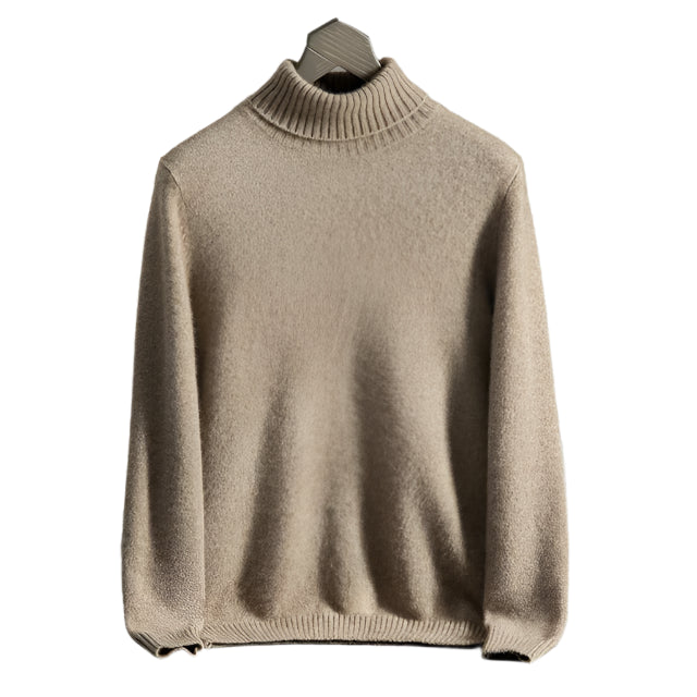 100% TheighT Cashmere Turt  Leneck