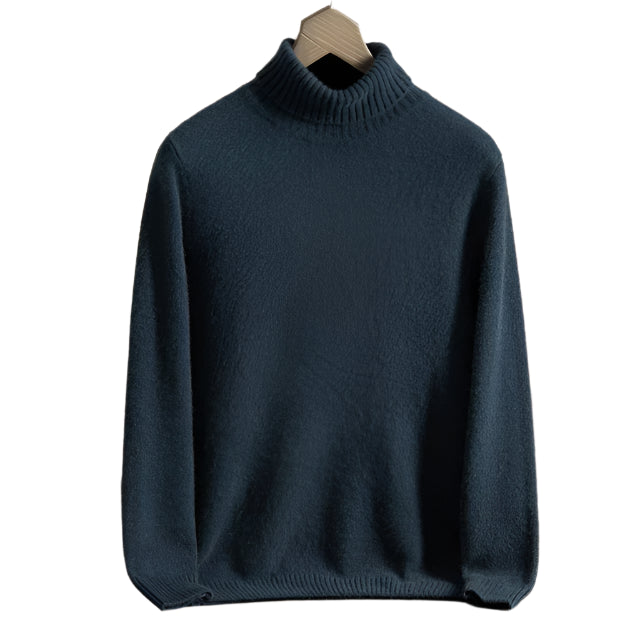 100% TheighT Cashmere Turt  Leneck