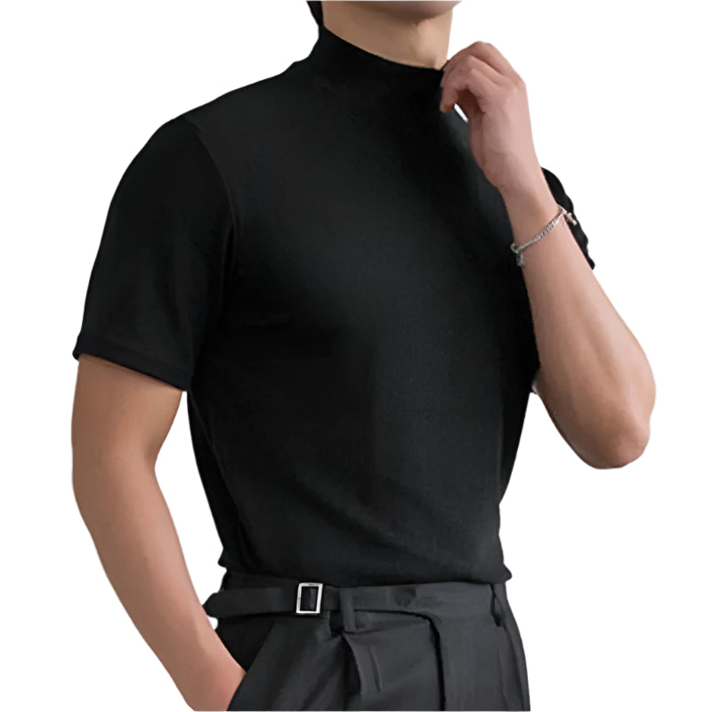 TheighT Neck Slim Fit T-shirt