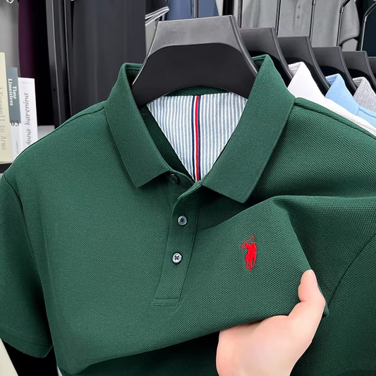 TheighT – Premium Cotton Men's Polo Shirt