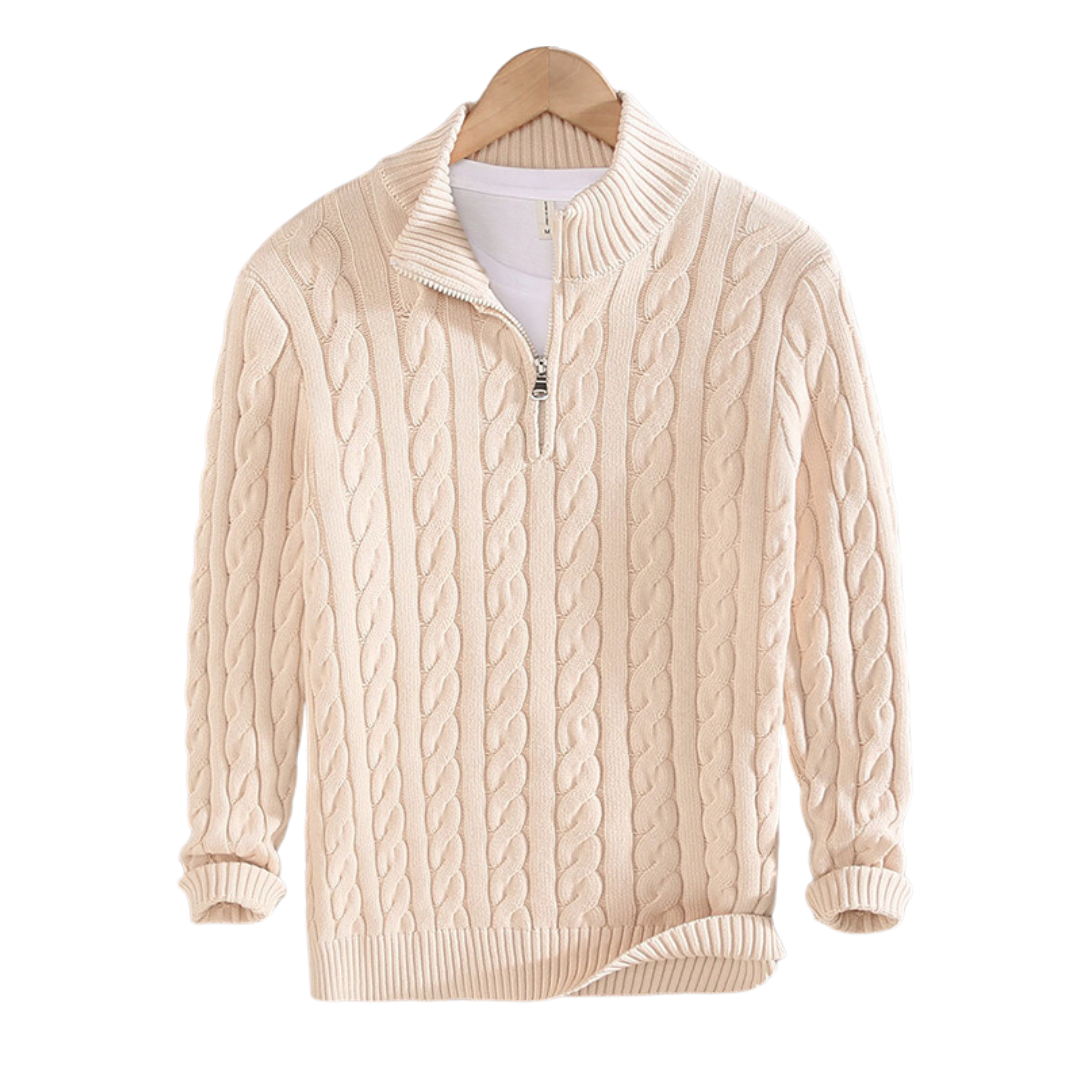 Constance - TheighT Half Zip Sweater