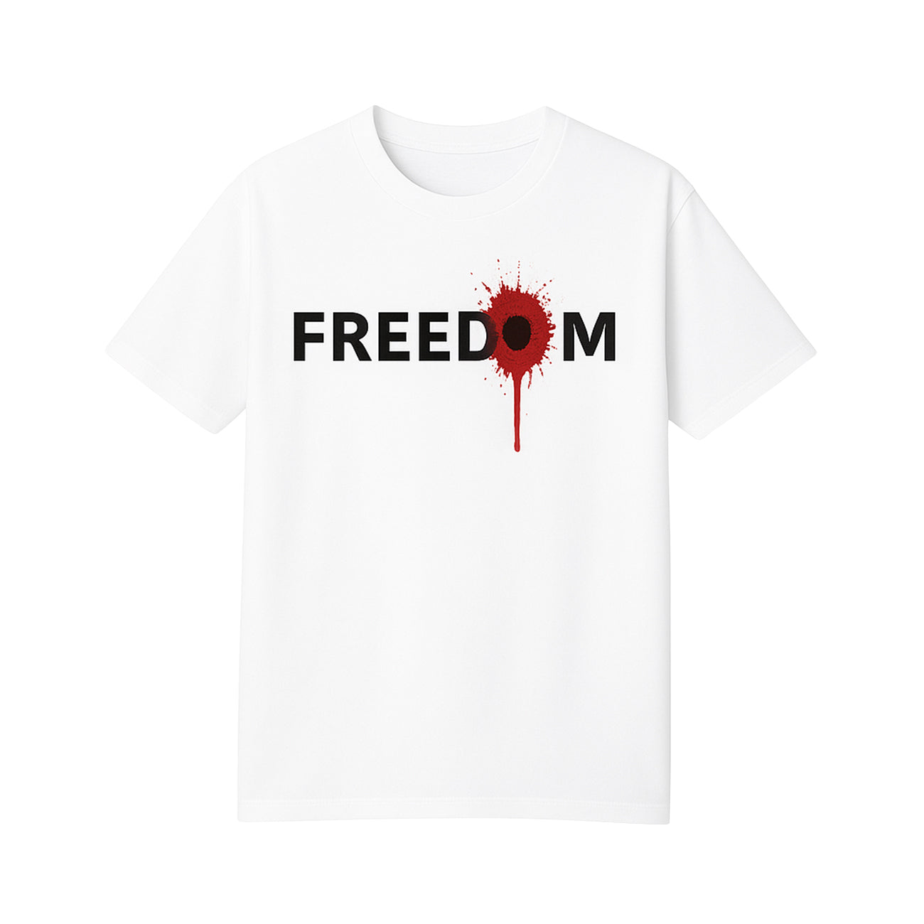 Freedom - Charlie Kirk White T Shirt
