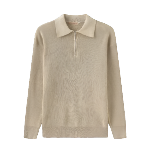 Kyoto - Theight Striped Casual Polo