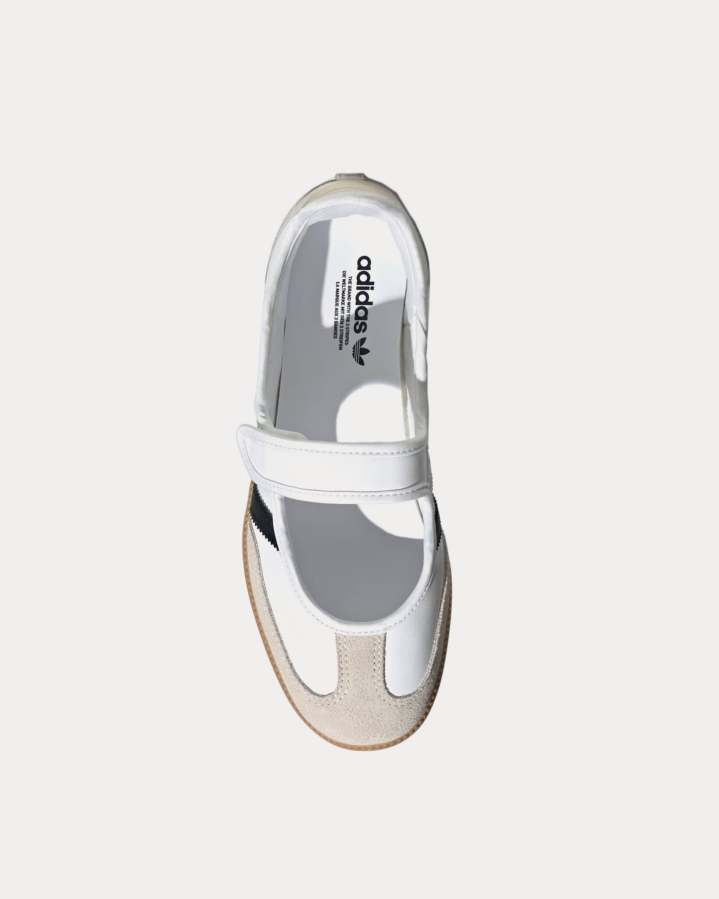 Samba Jane Cloud White / Alumina / Core Black Slip On Sneakers