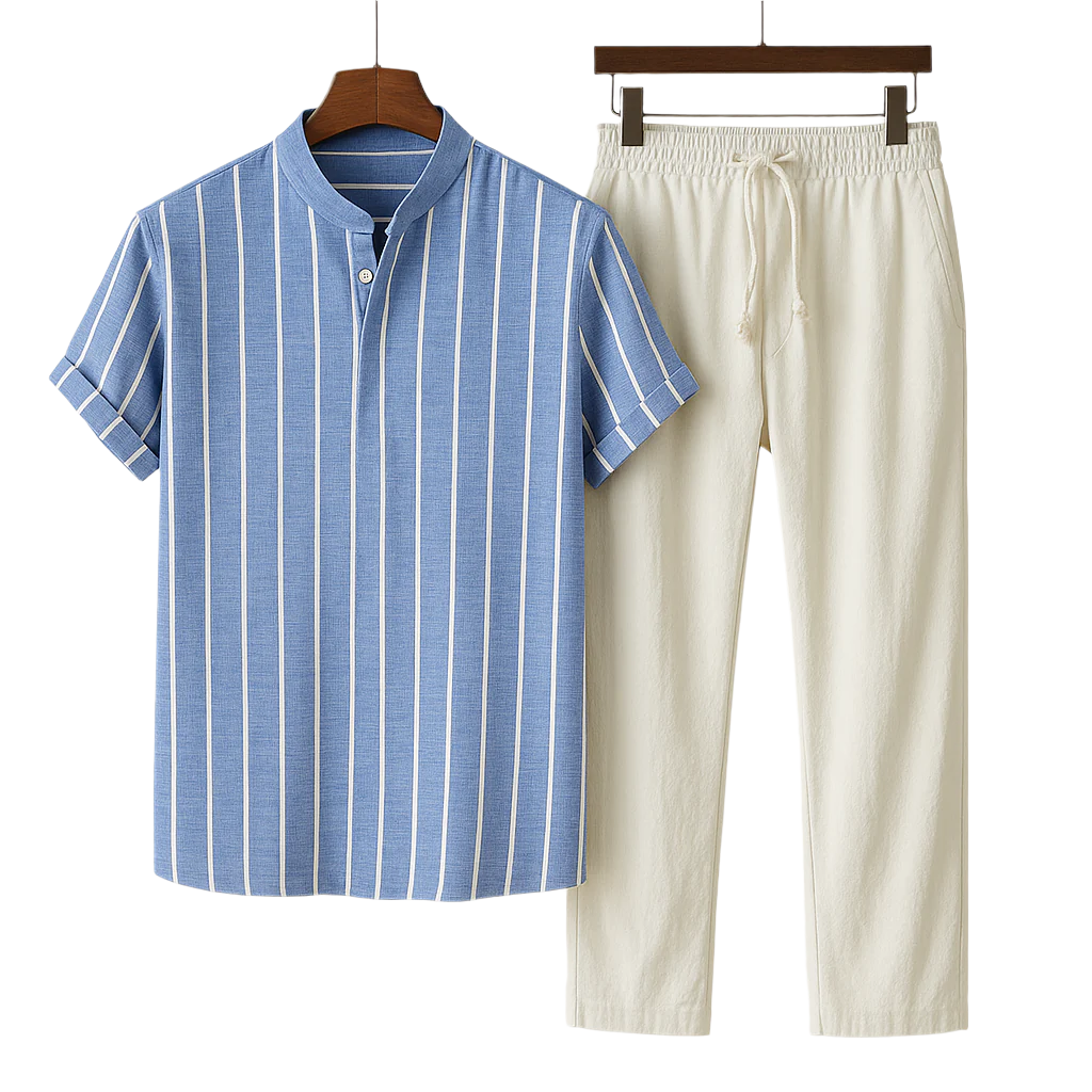 Bora Bora -TheighT Linen Outfit