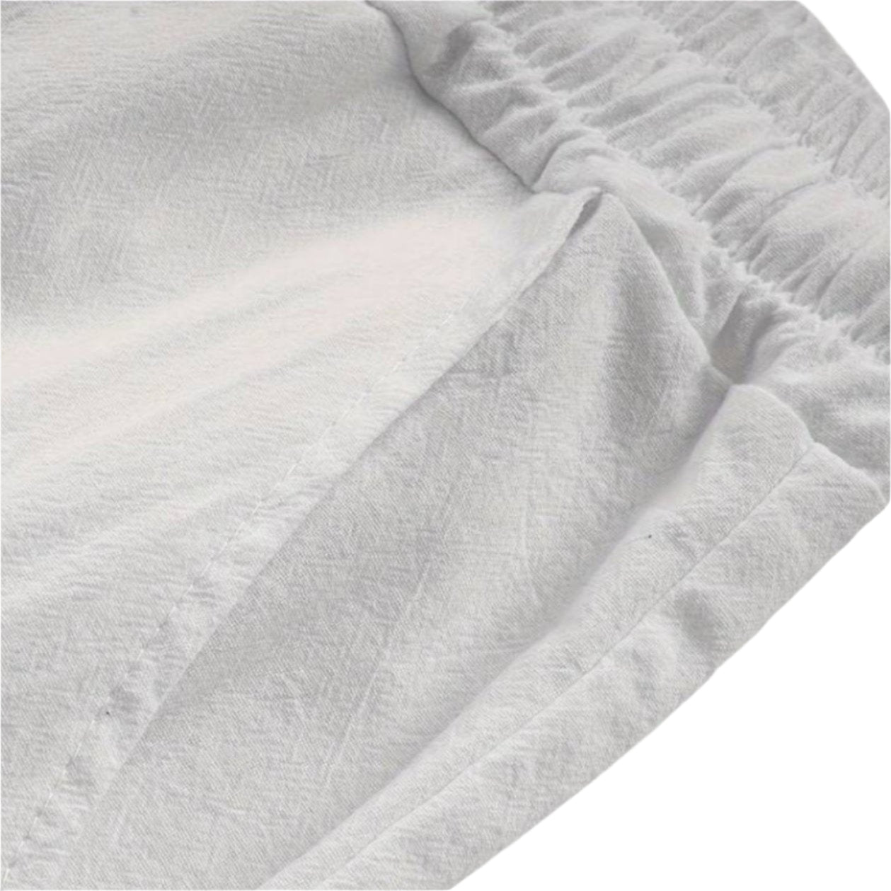 最大軽量ビーチコットンリネンパンツ