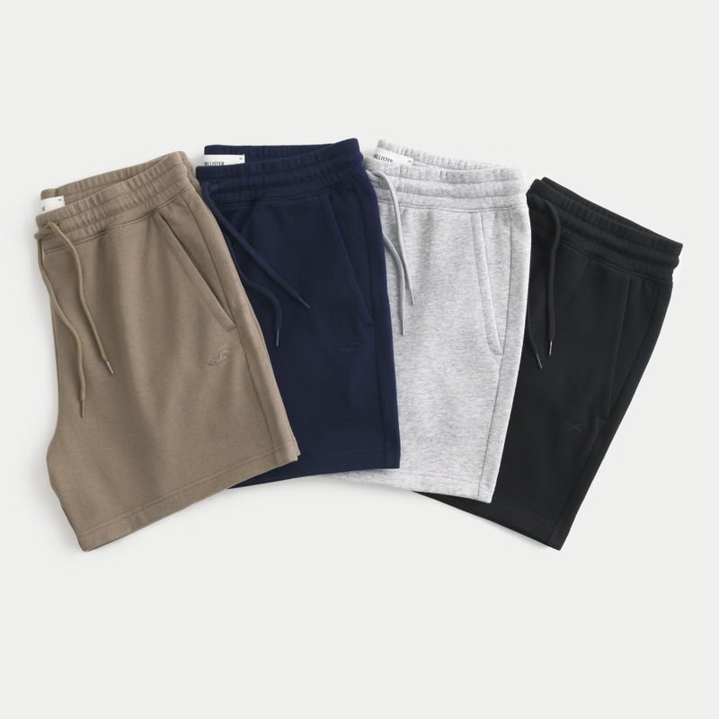Above-the-Knee Fleece Shorts 4-Pack